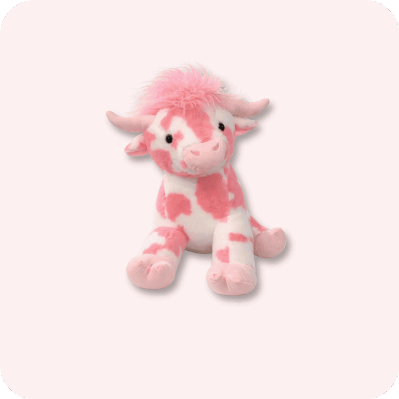 Pink Cow Plush